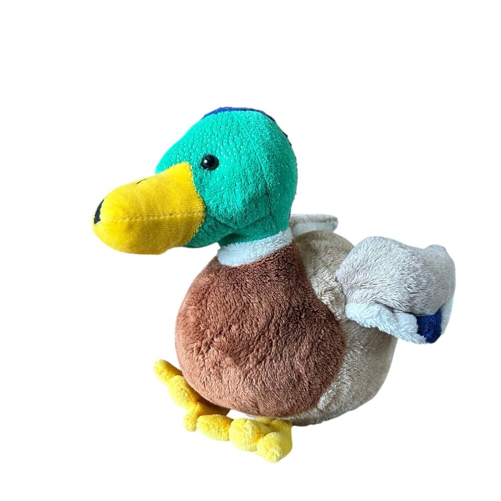 Ganz Webkinz Mallard Duck Plush Stuffed Animal Retired HM682 No Code